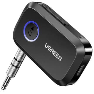 UGREEN CM596, Bluetooth 5.3, AUX, Car Adapter, Black