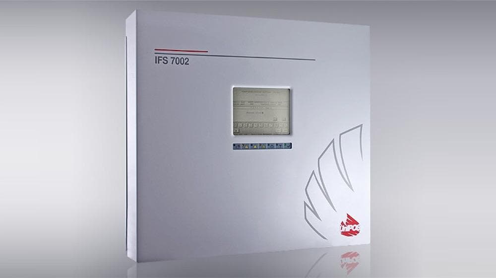 UniPOS IFS7002-2 Interactive Fire Control Panel IFS7002 – two signal loops