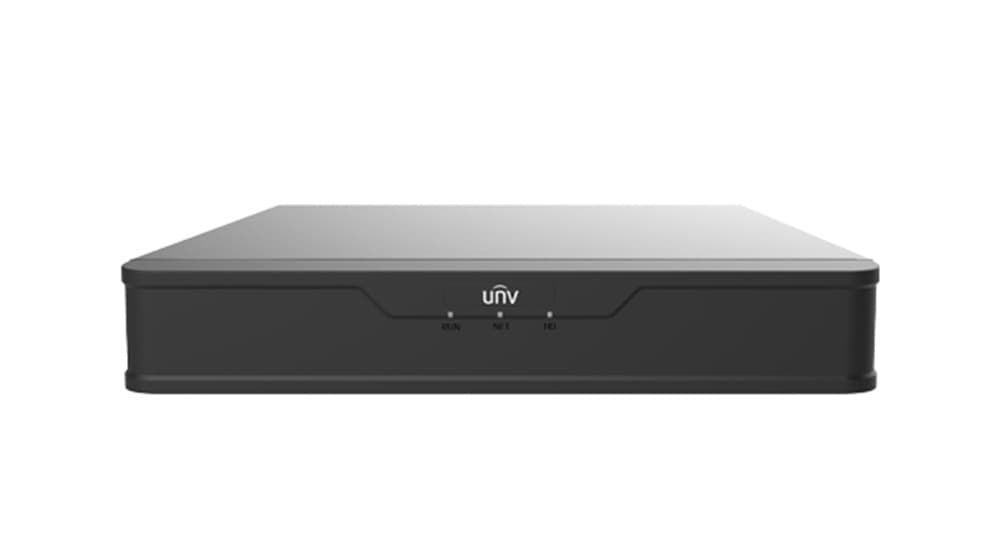 Uniview NVR501-08B 8-ch, 1 SATA interface,Mini 1U, H.265&4K，Prime - 3