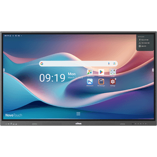 Vivitek BK653i Novo Touch, 85”, 4K, Android 14, RAM 8GB, 64GB, Smart Board, Silver