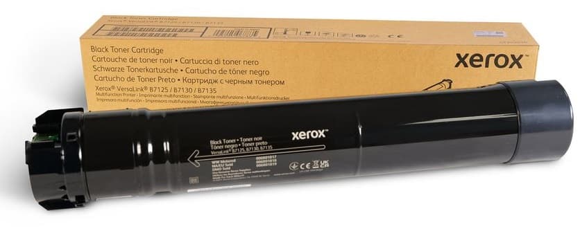 Toner cartridge Xerox VL C7120/C7125/C7130 Black (31 300 p)