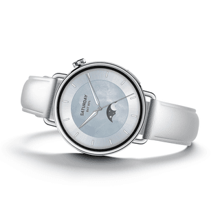 Xiaomi Watch S4 41mm Leather Strap White