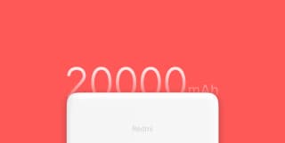 Redmi 18W Fast Charge Power Bank 20000mAh Black