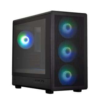 Zalman PC case M5 without PSU, 1xUSB3.0, 1xUSB2.0, 1x Type C, 4x120mm ARGB, VGA 410mm, LCS ready, TG Side Panel, mATX, black