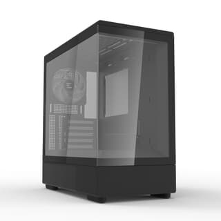 Zalman PC case P10 without PSU, 1xUSB3.0, 1xUSBType-C, 1x120mm ARGB, VGA 384mm, LCS ready, TG Side Panel, mATX, black - 5