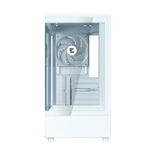 Zalman PC case P10 without PSU, 1xUSB3.0, 1xUSBType-C, 1x120mm ARGB, VGA 384mm, LCS ready, TG Side Panel, mATX, white - 4