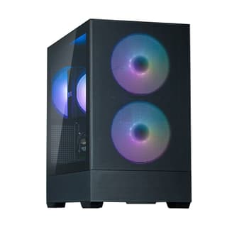 Zalman PC case P30 Air without PSU, 1xUSB3.0, 1xUSBType-C, 3x140mm ARGB, VGA 392mm, LCS ready, TG Side Panel, mATX, black - 3