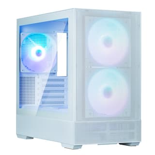 Zalman PC case P30 Air without PSU, 1xUSB3.0, 1xUSBType-C, 3x140mm ARGB, VGA 392mm, LCS ready, TG Side Panel, mATX, white