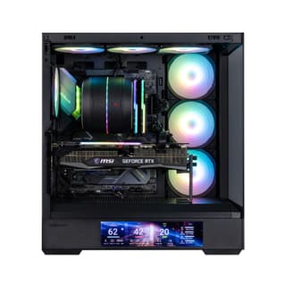 Zalman PC case P40 DS without PSU, 2xUSB3.0, 1x Type C, 3x120mm ARGB Reverse, 1x120mm ARGB, VGA 420mm, LCS ready, TG Side/Front Panel, Display, ATX, black - 6