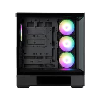 Zalman PC case P40 DS without PSU, 2xUSB3.0, 1x Type C, 3x120mm ARGB Reverse, 1x120mm ARGB, VGA 420mm, LCS ready, TG Side/Front Panel, Display, ATX, black - 7