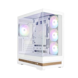 Zalman PC case P40 NAMU without PSU, 2xUSB3.0, 1x Type C, 3x120mm ARGB Reverse, 1x120mm ARGB, VGA 420mm, LCS ready, TG Side/Front Panel, ATX, white
