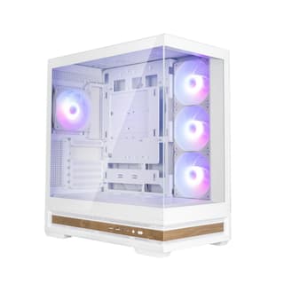 Zalman PC case P40 NAMU without PSU, 2xUSB3.0, 1x Type C, 3x120mm ARGB Reverse, 1x120mm ARGB, VGA 420mm, LCS ready, TG Side/Front Panel, ATX, white - 3