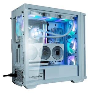 Zalman PC case Z10 Duo without PSU, 2xUSB3.0, 1xUSB Type-C, 4x120mm ARGB, VGA 395mm, LCS ready, TG Side Panel, EATX, white - 3
