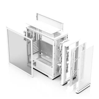 Zalman PC case Z10 Duo without PSU, 2xUSB3.0, 1xUSB Type-C, 4x120mm ARGB, VGA 395mm, LCS ready, TG Side Panel, EATX, white - 4