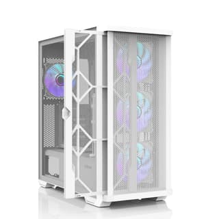 Zalman PC case Z10 Duo without PSU, 2xUSB3.0, 1xUSB Type-C, 4x120mm ARGB, VGA 395mm, LCS ready, TG Side Panel, EATX, white - 5