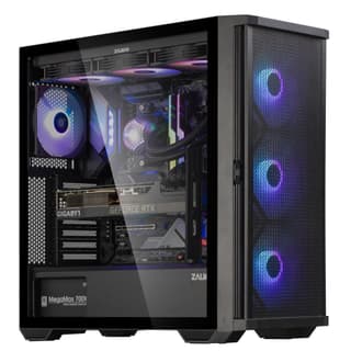 Zalman PC case Z10 Plus without PSU, 2xUSB3.0, 1xUSB Type-C, 3x140mm ARGB, 1x120mm ARGB, VGA 395mm, LCS ready, TG Side Panel, EATX, black - 4