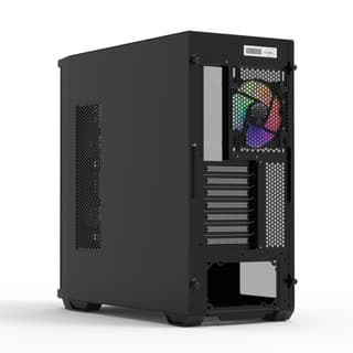 Zalman PC case Z10 Plus without PSU, 2xUSB3.0, 1xUSB Type-C, 3x140mm ARGB, 1x120mm ARGB, VGA 395mm, LCS ready, TG Side Panel, EATX, black - 7