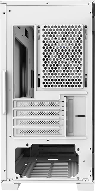 Zalman PC case Z1 Iceberg without PSU, 2xUSB3.0, 1xUSB2.0, 3x120mm, VGA 330mm, LCS ready, TG Side Panel, mATX, white - 6