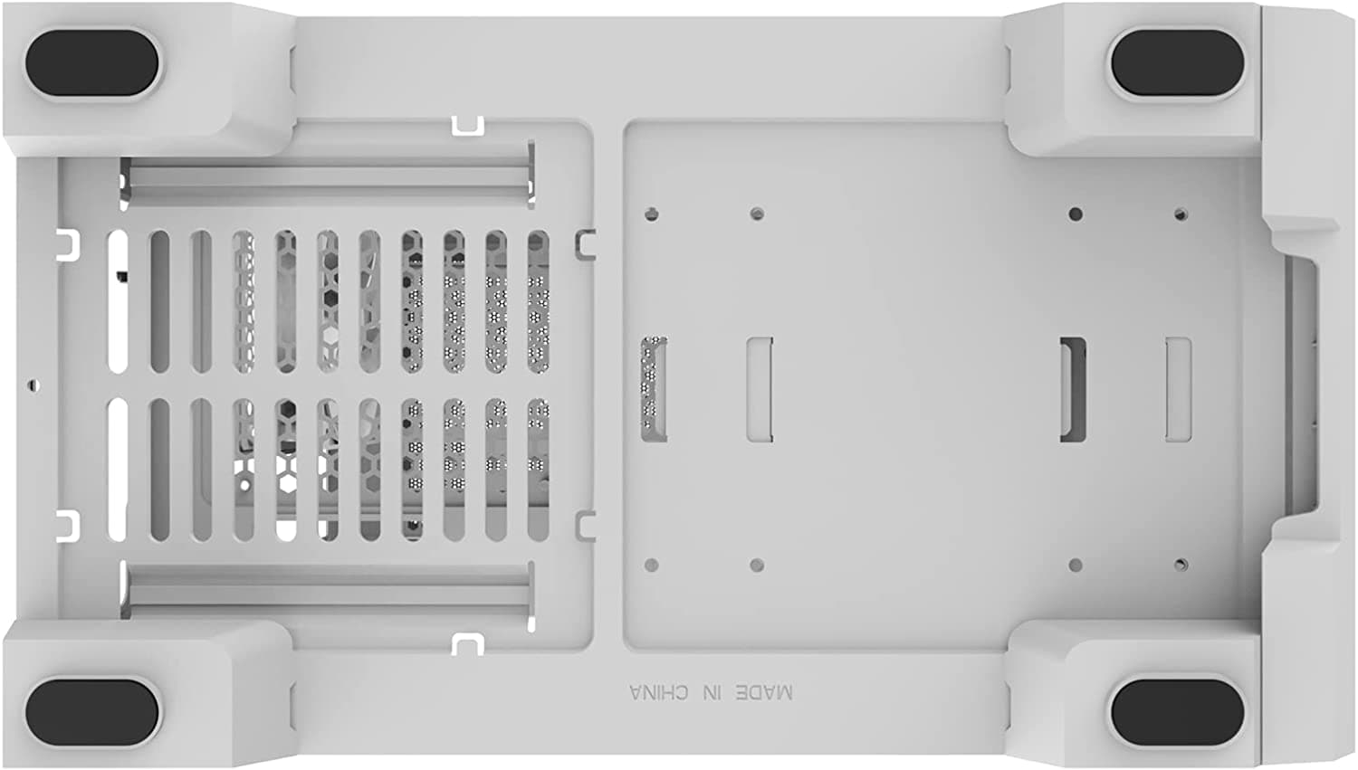 Zalman PC case Z1 Iceberg without PSU, 2xUSB3.0, 1xUSB2.0, 3x120mm, VGA 330mm, LCS ready, TG Side Panel, mATX, white - 5