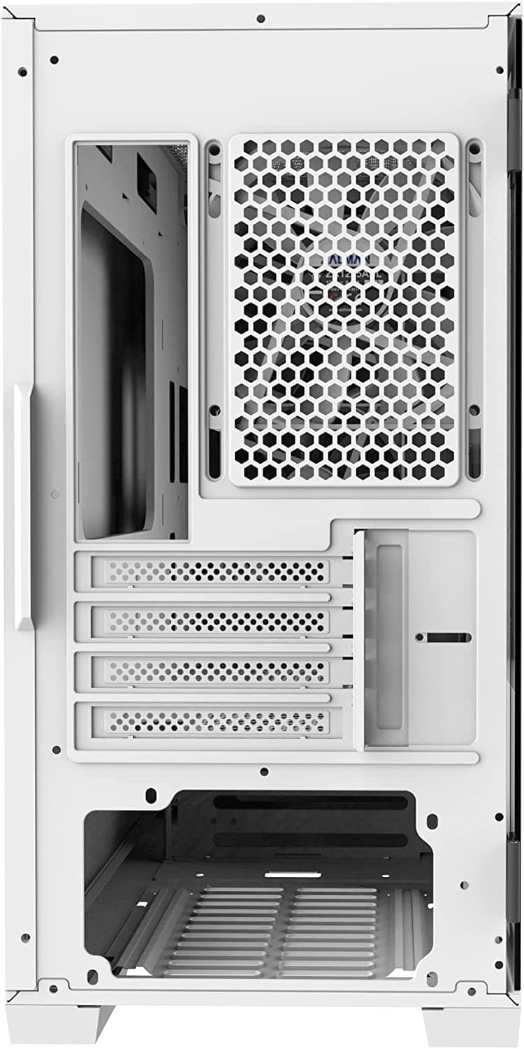 Zalman PC case Z1 Iceberg without PSU, 2xUSB3.0, 1xUSB2.0, 3x120mm, VGA 330mm, LCS ready, TG Side Panel, mATX, white - 6