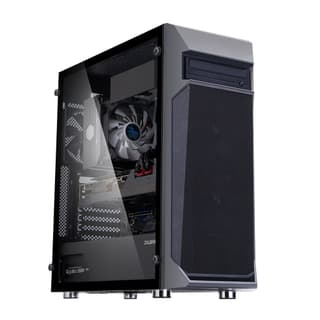 Zalman PC case Z1 Plus without PSU, 2xUSB3.0, 1xUSB2.0, 3x120mm, VGA 385mm, LCS ready, TG Side Panel, ATX, black - 4