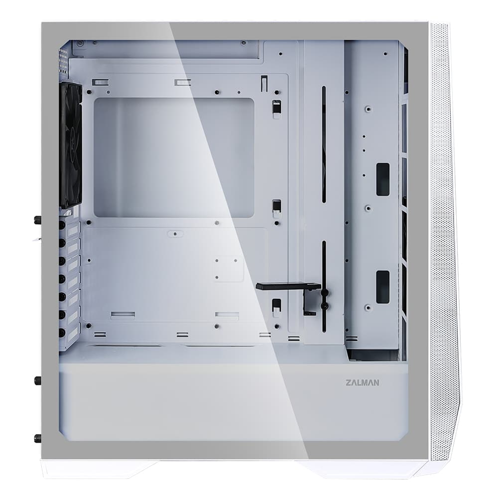 Zalman PC case Z9 Iceberg without PSU, 2xUSB3.0, 2xUSB2.0, 2x140mm, VGA 390mm, LCS ready, TG Side Panel, EATX, white - 4