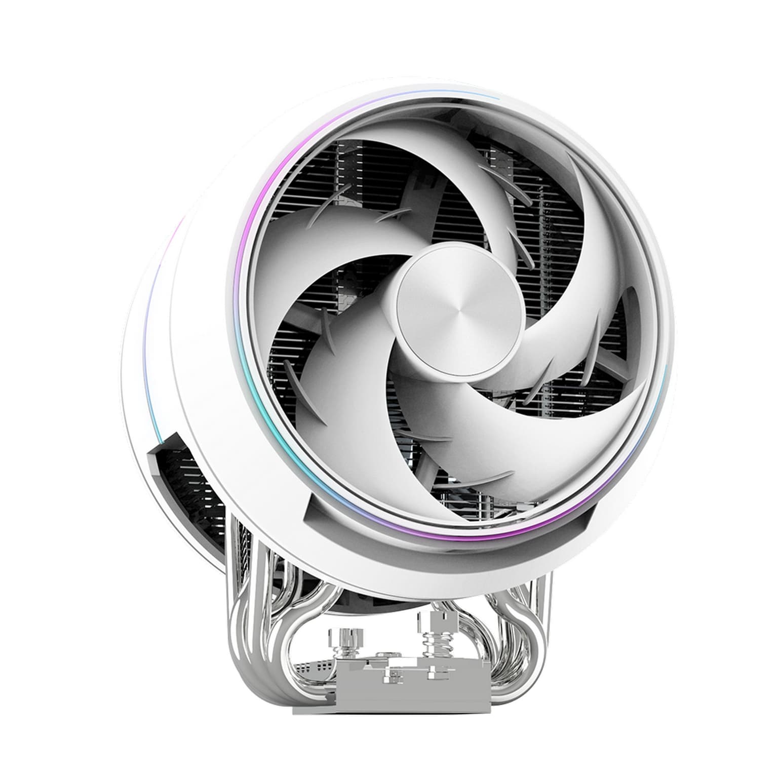 Zalman CPU cooler ZET5, ARGB LGA 1851, 1700, 1200, 115x, AM5, AM4, 4pin PWM, 3pin+5VARGB, TDP200W, white