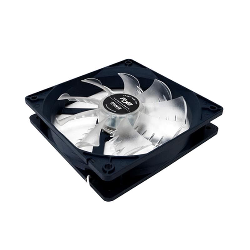 Zalman Case Fan ZM-F3 FDB SF, 120mm, 1200rpm, 3 pin, 20-23dBa, black - 3