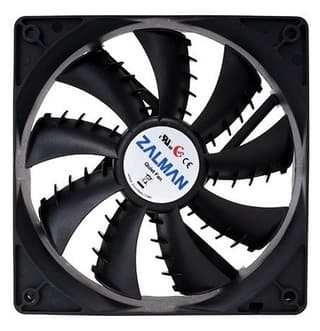 Zalman Case Fan ZM-F3 SF, 120mm, 1200rpm, 3pin, 20-23dBa, black