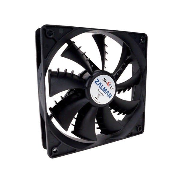 Zalman Case Fan ZM-F3 SF, 120mm, 1200rpm, 3pin, 20-23dBa, black - 2