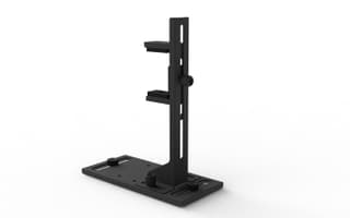 Zalman VGA support VS2, horizontal-vertical arrangement, black
