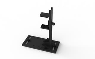 Zalman VGA support VS2, horizontal-vertical arrangement, black - 5