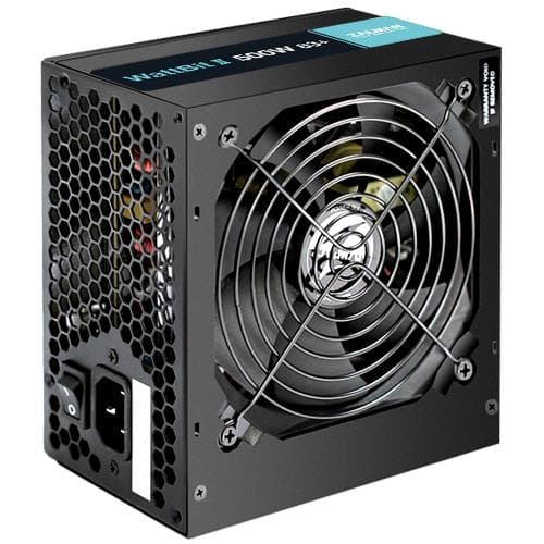 Zalman PSU Wattbit II (500W), 83%, 120mm, 1xMB 24pin(20+4), 1xCPU 8pin(4+4), 3xMolex, 4xSATA, 2xPCIe 8pin(6+2)