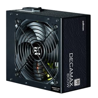 Zalman PSU Decamax (600W) 85%, 80 Plus, 120mm, 1xMB 24pin(20+4), 1xCPU 8pin(4+4), 3xMolex, 6xSATA, 2xPCIe 8pin(6+2) - 6