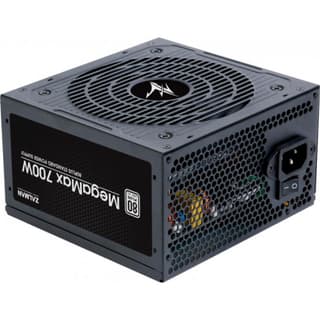 Zalman PSU Megamax (700W), 83%, 80+ White, 120mm, 1xMB 24pin(20+4), 2xCPU (8pin+(4+4)pin) 4xMolex, 6xSATA, 4xPCIe 8pin(6+2)