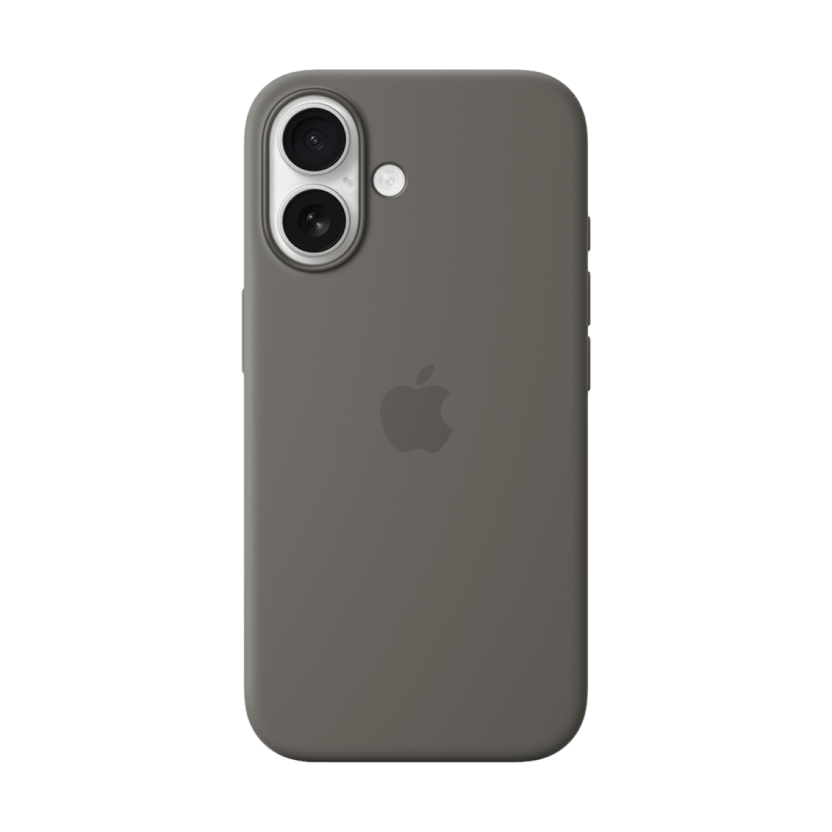 Apple iPhone 16 Silicone Case with MagSafe - Stone Gray
