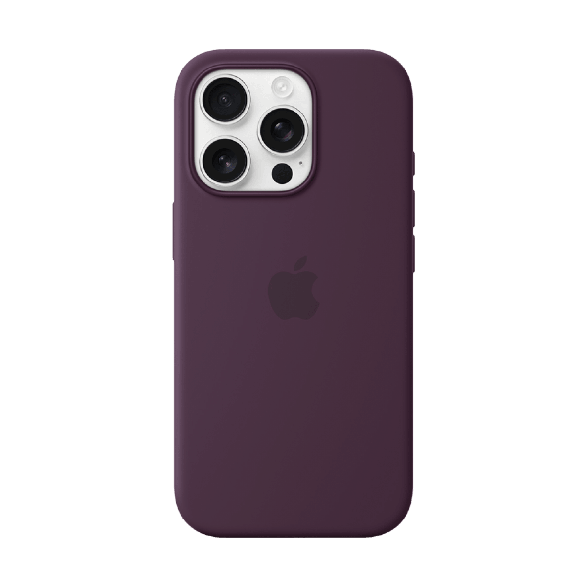 Apple iPhone 16 Pro Silicone Case with MagSafe - Plum