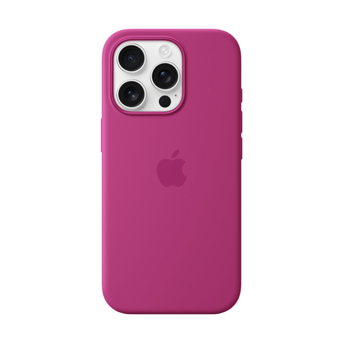 Apple iPhone 16 Pro Silicone Case with MagSafe - Fuchsia