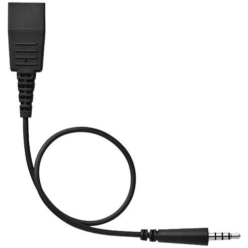 Jabra Headset Cord for JABRA Speak 410/510, Jack 3.5 mm straight to QD