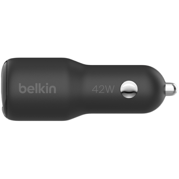 BELKIN 42w - 30w USB-C PD PPS + 12w USB-A Car Charger