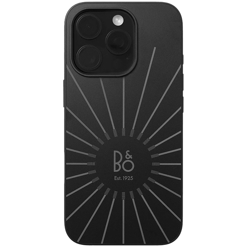 Bang & Olufsen iPhone 16 Pro Aluminum Case Black Anthracite