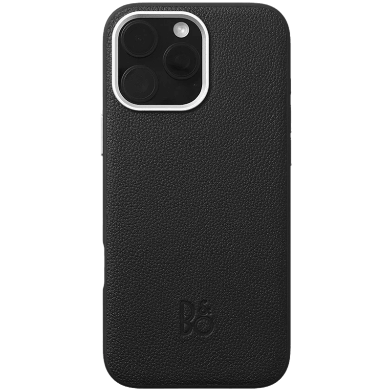 Bang & Olufsen iPhone 16 Pro Max Leather Case Infinite Black