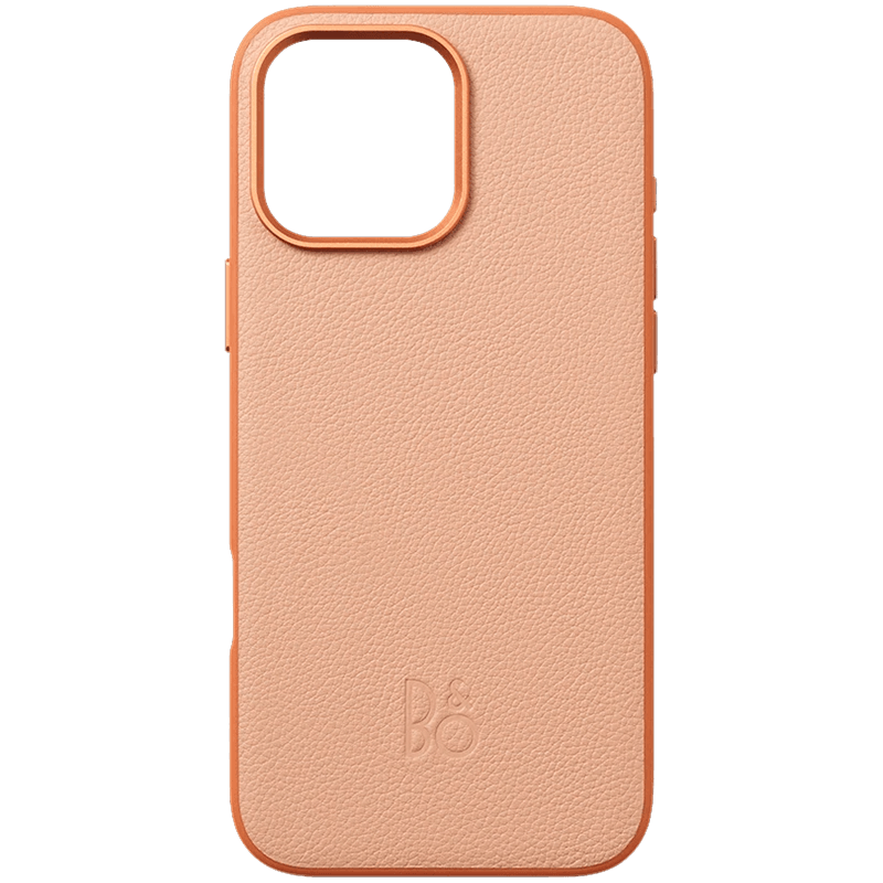 Bang & Olufsen iPhone 16 Pro Leather Case Sunset Apricot