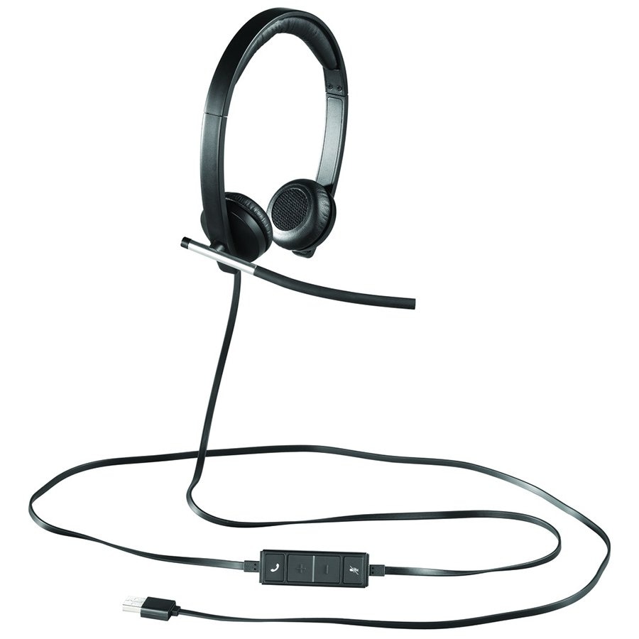 Logitech H650e USB Headset - BLACK