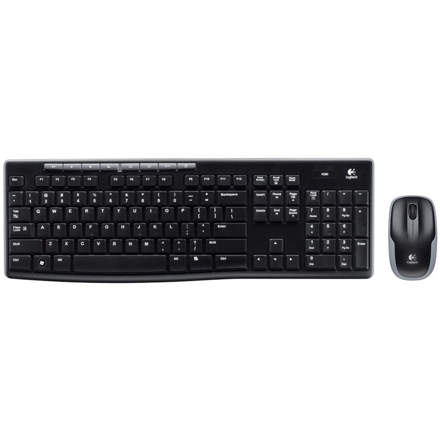 Logitech MK270 Wireless Combo - BLACK - US INT'L - EER