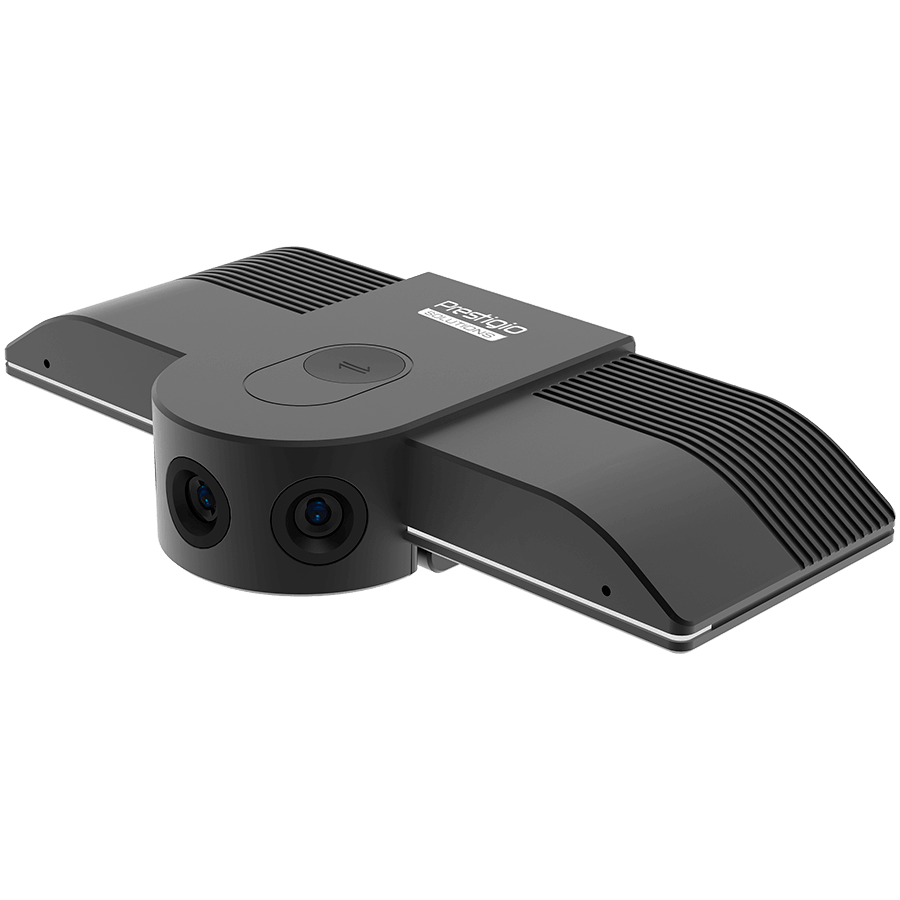 Prestigio Solutions Video Conferencing Panoramic VC Camera: 4K, 12MP, 2 mic, 4m (Range), Connection via USB Type-C