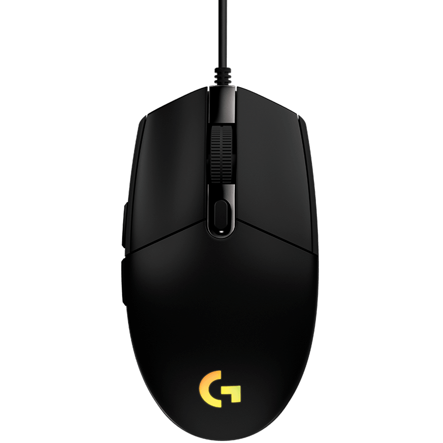 Logitech G102 LIGHTSYNC Corded Gaming Mouse - BLACK - USB - EER