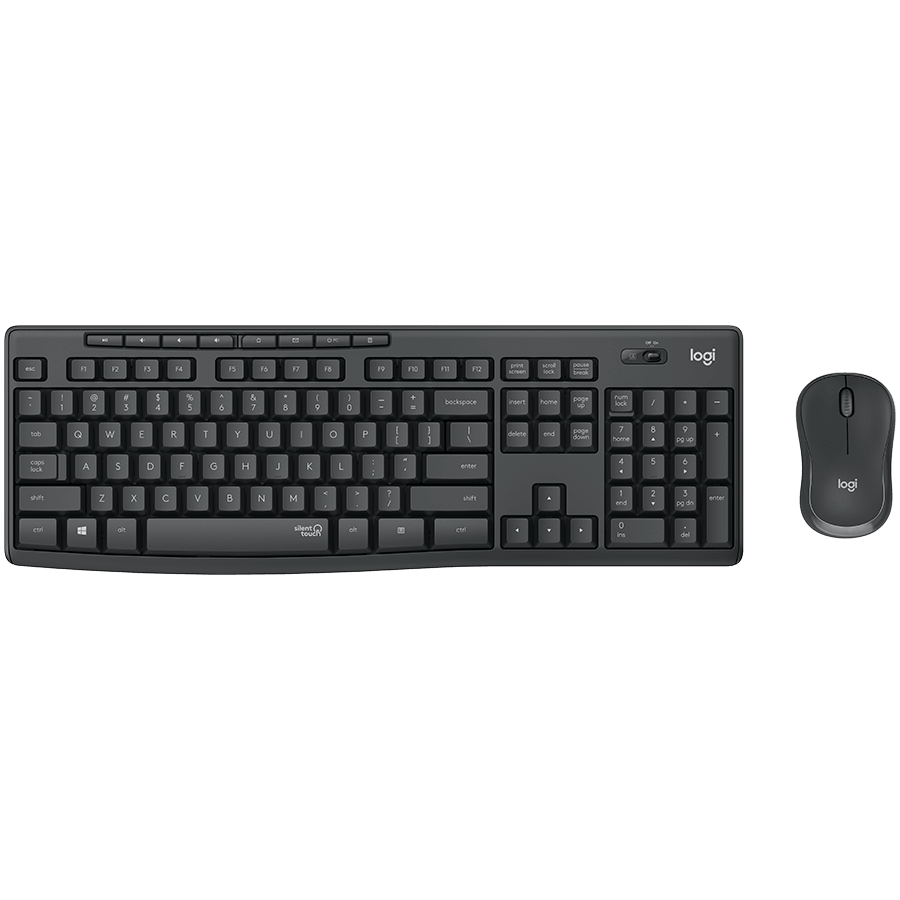 Logitech MK295 Silent Wireless Combo - GRAPHITE - RUS
