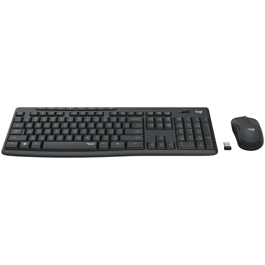 Logitech MK295 Silent Wireless Combo - GRAPHITE - RUS