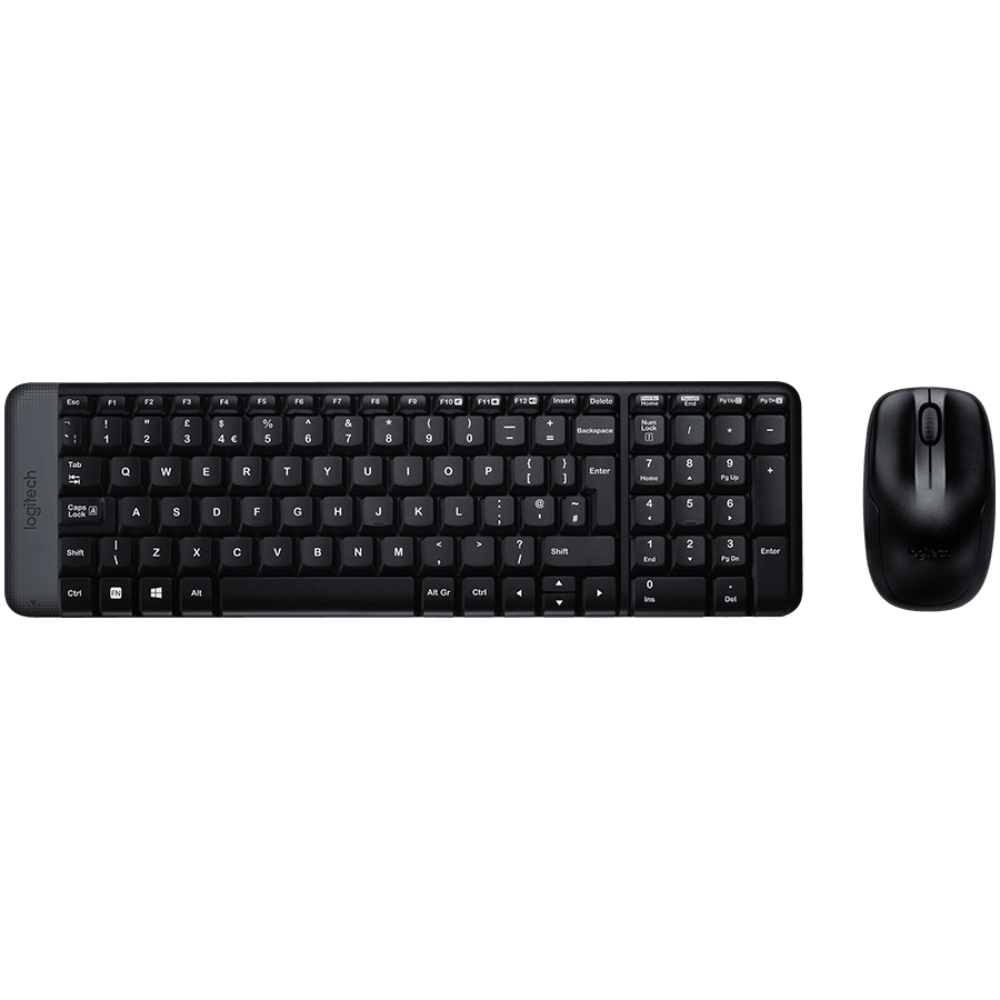 Logitech MK220 Wireless Combo - BLACK - RUS